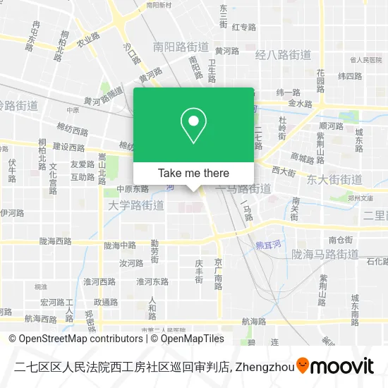 二七区区人民法院西工房社区巡回审判店 map