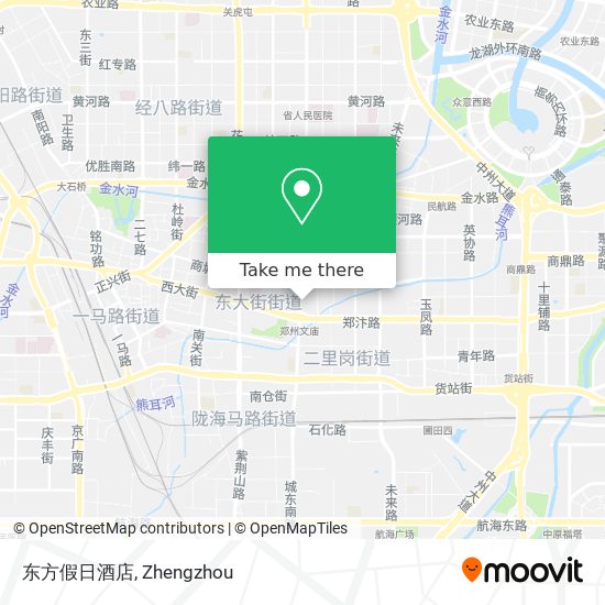 东方假日酒店 map