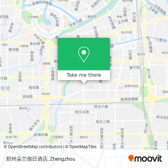 郑州朵兰假日酒店 map