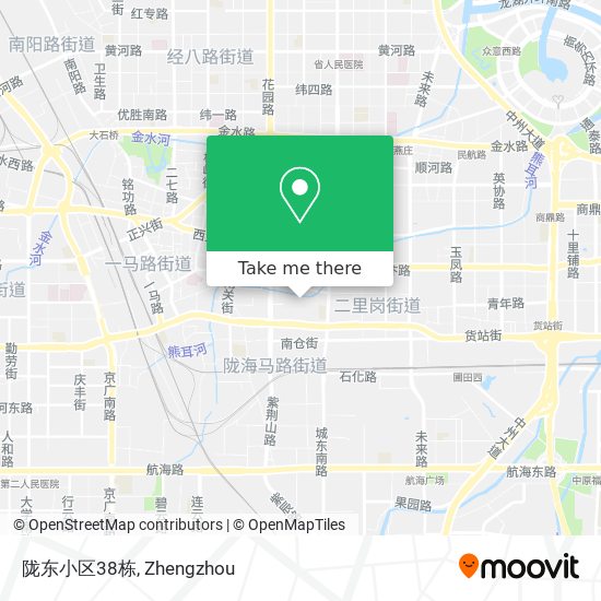 陇东小区38栋 map