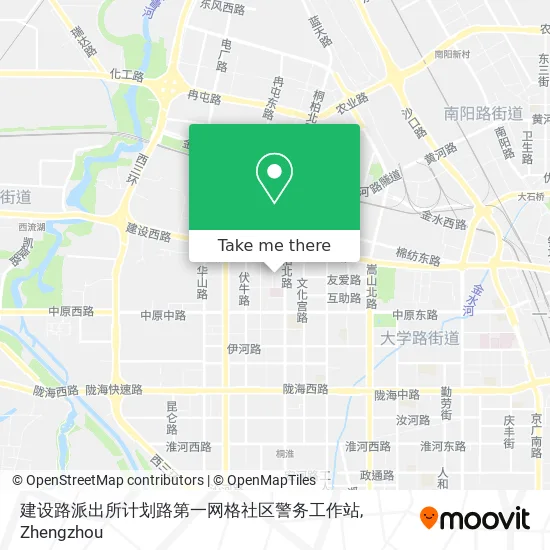 建设路派出所计划路第一网格社区警务工作站 map