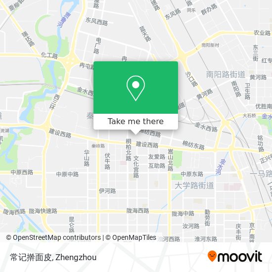 常记擀面皮 map