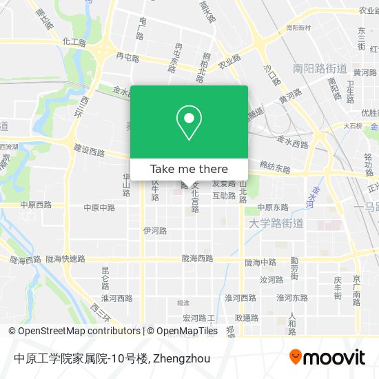 中原工学院家属院-10号楼 map