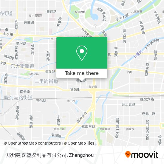 郑州建喜塑胶制品有限公司 map