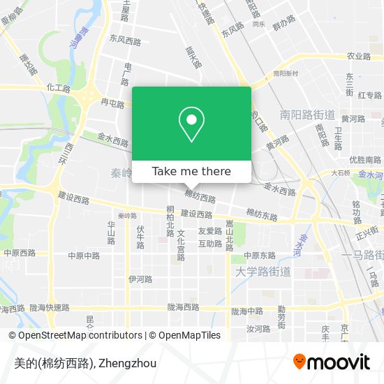 美的(棉纺西路) map