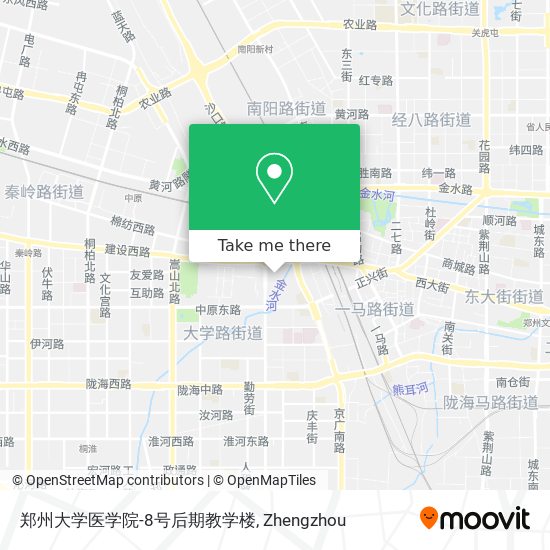 郑州大学医学院-8号后期教学楼 map