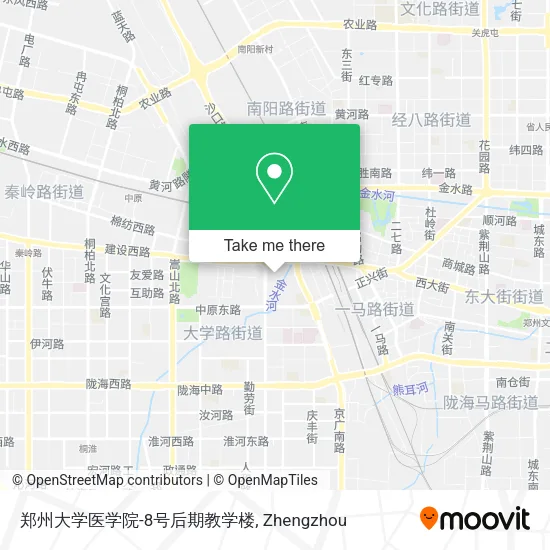 郑州大学医学院-8号后期教学楼 map