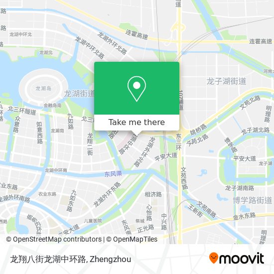 龙翔八街龙湖中环路 map