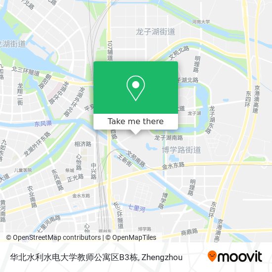 华北水利水电大学教师公寓区B3栋 map