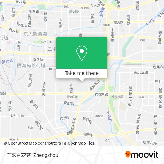 广东百花茶 map