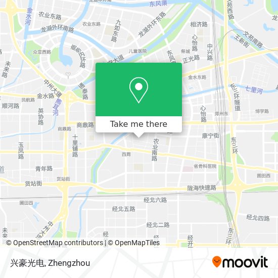 兴豪光电 map