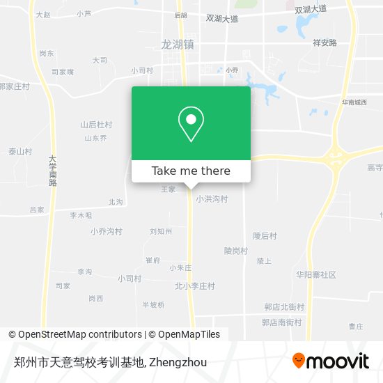 郑州市天意驾校考训基地 map