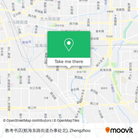 教考书店(航海东路街道办事处北) map