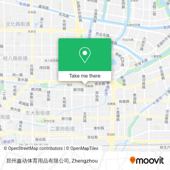 郑州鑫动体育用品有限公司 map