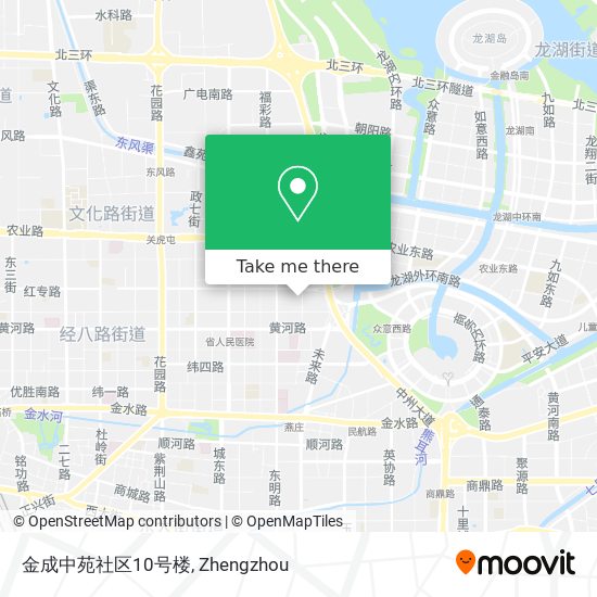金成中苑社区10号楼 map