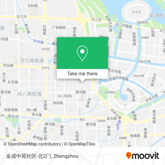 金成中苑社区-北2门 map
