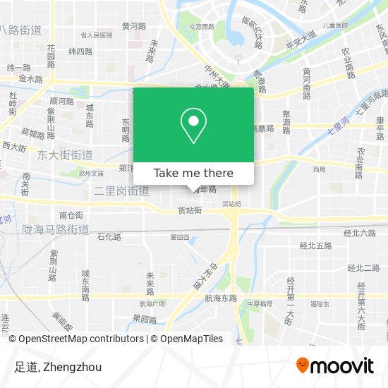 足道 map