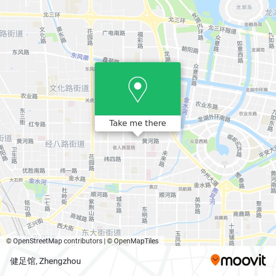 健足馆 map