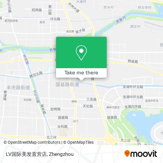 LV国际美发直营店 map