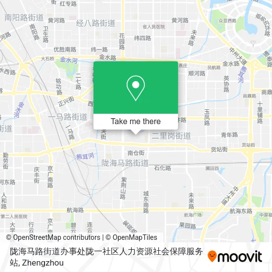 陇海马路街道办事处陇一社区人力资源社会保障服务站 map