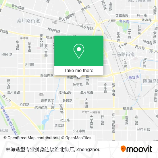 林海造型专业烫染连锁淮北街店 map