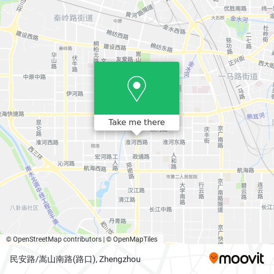 民安路/嵩山南路(路口) map