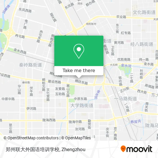 郑州联大外国语培训学校 map