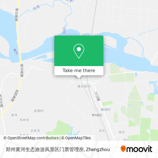 郑州黄河生态旅游风景区门票管理所 map