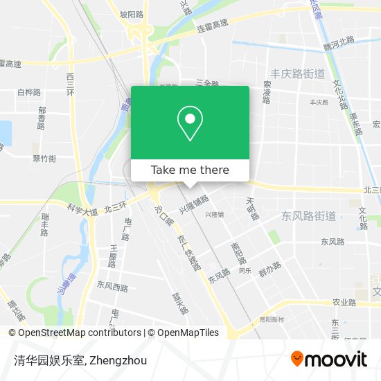 清华园娱乐室 map