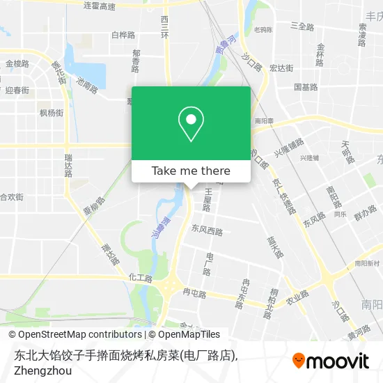 东北大馅饺子手擀面烧烤私房菜(电厂路店) map