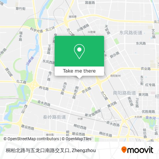 桐柏北路与五龙口南路交叉口 map