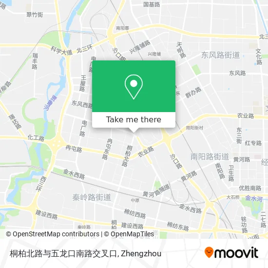 桐柏北路与五龙口南路交叉口 map