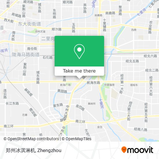 郑州冰淇淋机 map