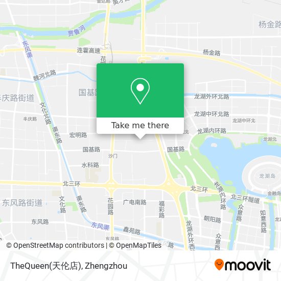 TheQueen(天伦店) map