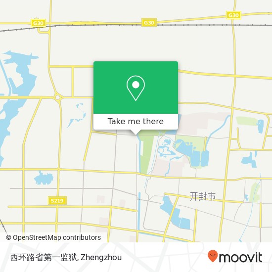 西环路省第一监狱 map