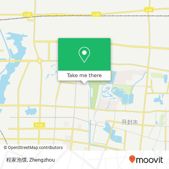 程家泡馍 map