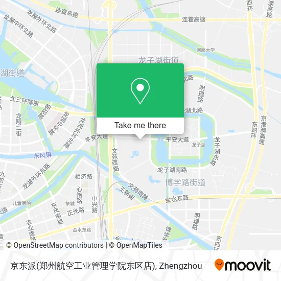 京东派(郑州航空工业管理学院东区店) map