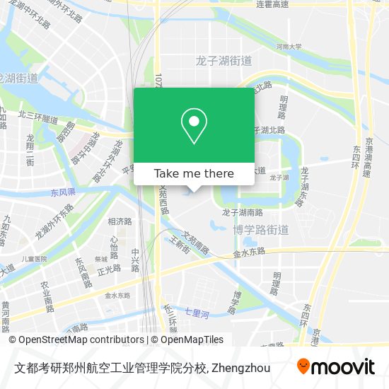 文都考研郑州航空工业管理学院分校 map