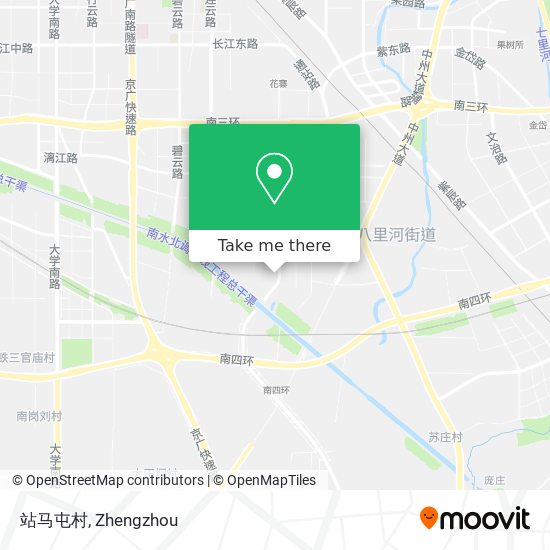 站马屯村 map