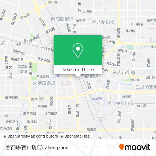 赛百味(西广场店) map