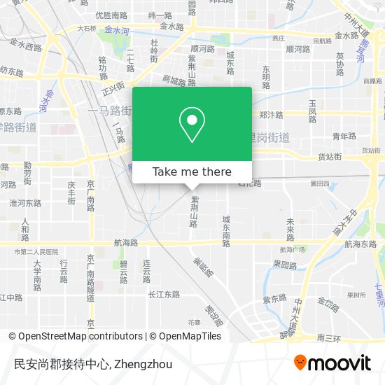 民安尚郡接待中心 map