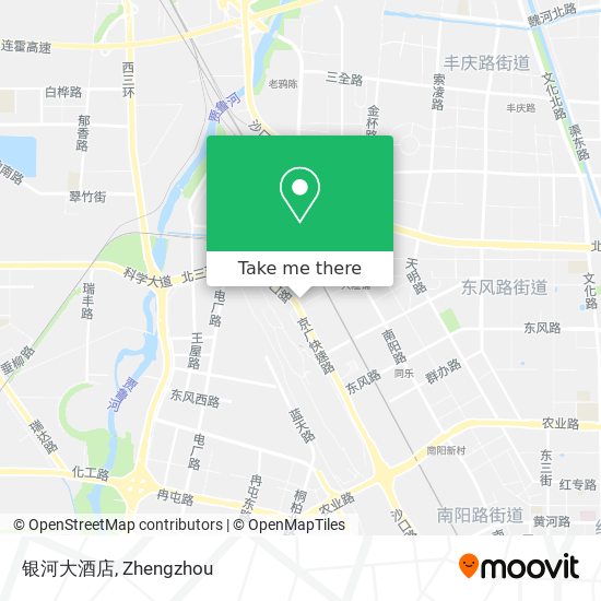 银河大酒店 map