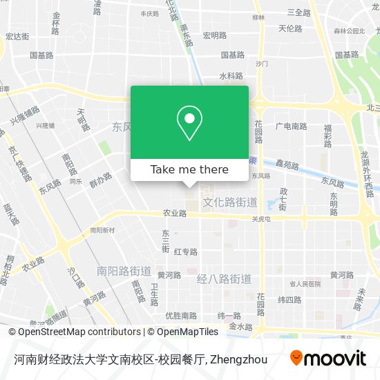 河南财经政法大学文南校区-校园餐厅 map