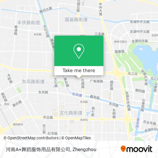 河南A+舞蹈服饰用品有限公司 map