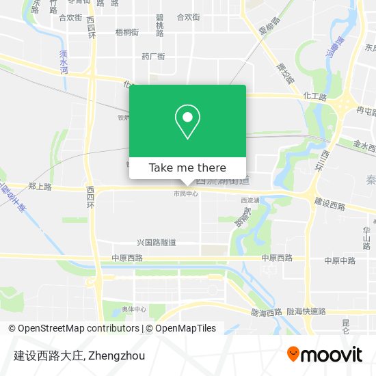 建设西路大庄 map