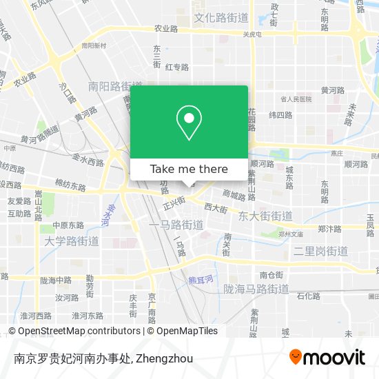 南京罗贵妃河南办事处 map