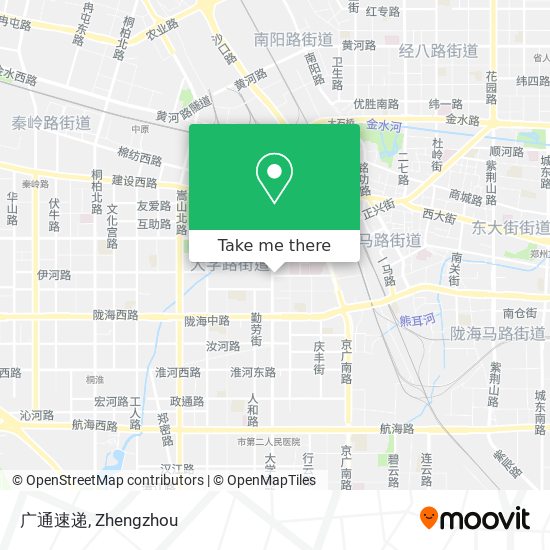 广通速递 map