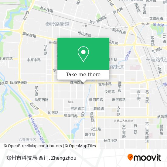 郑州市科技局-西门 map