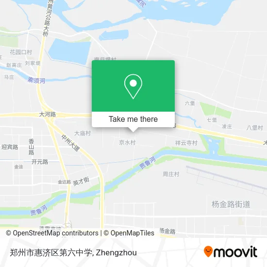 郑州市惠济区第六中学 map