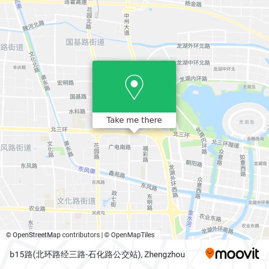 b15路(北环路经三路-石化路公交站) map